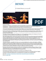 Hindu Dance Review