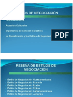 Estilos de Negociacion