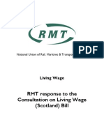 RMT Scotland Consultation Response