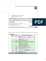 Trajectory Generation L5.MotionPlanning