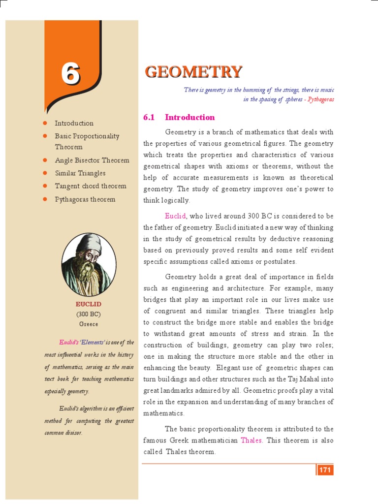 Geometry fundamentals explored an analysis of key theorems and their
