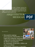 Evolución Arquitectura Mexicana