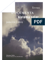 Novidades Sistema Solar e Documenta - Janeiro de 2013