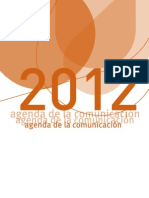 Agenda de la Comunicación 2012