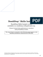 Readistep Skillsinsight