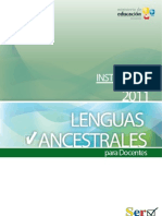 SER Lenguas Ancestrales PDF