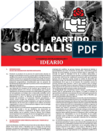 Ideario Partido Socialista