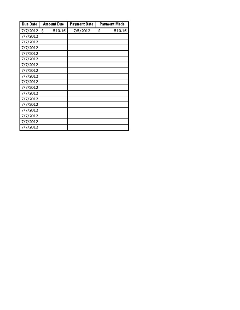 Payment Schedule and Due Dates | PDF | Finance & Money Management | Law