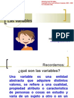 Presentacion Variables