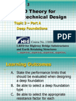 Bridge LRFD Theory Deep Foundations