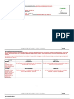 Formato descriptivo para elaboración de un PF