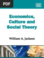 Economics Culture and Social Theory