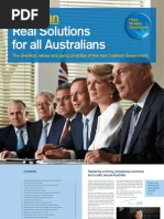 Download Our Plan  Real Solutions for all Australians by Liberal Party of Australia SN122096593 doc pdf