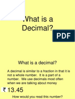 What Is A Decimal?