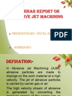 Abrasive Jet Machining