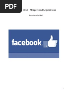 Facebook IPO valuation analysis 