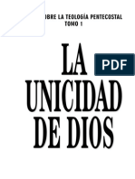 La Unicidad de DIos