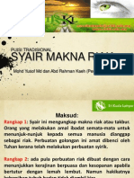 Syair Makna Riak