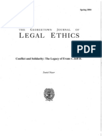 Conflict and Solidarity: The Legacy of Evans v. Jeff D.