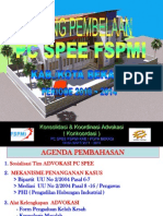 Konkord Advokasi PC Spee Fspmi