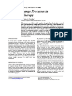 Scheme Change Process in Cognitive Therapy