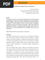 Producao Multimedia Tecnologias Criativas e Aprendizagem