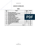 aircraft system index