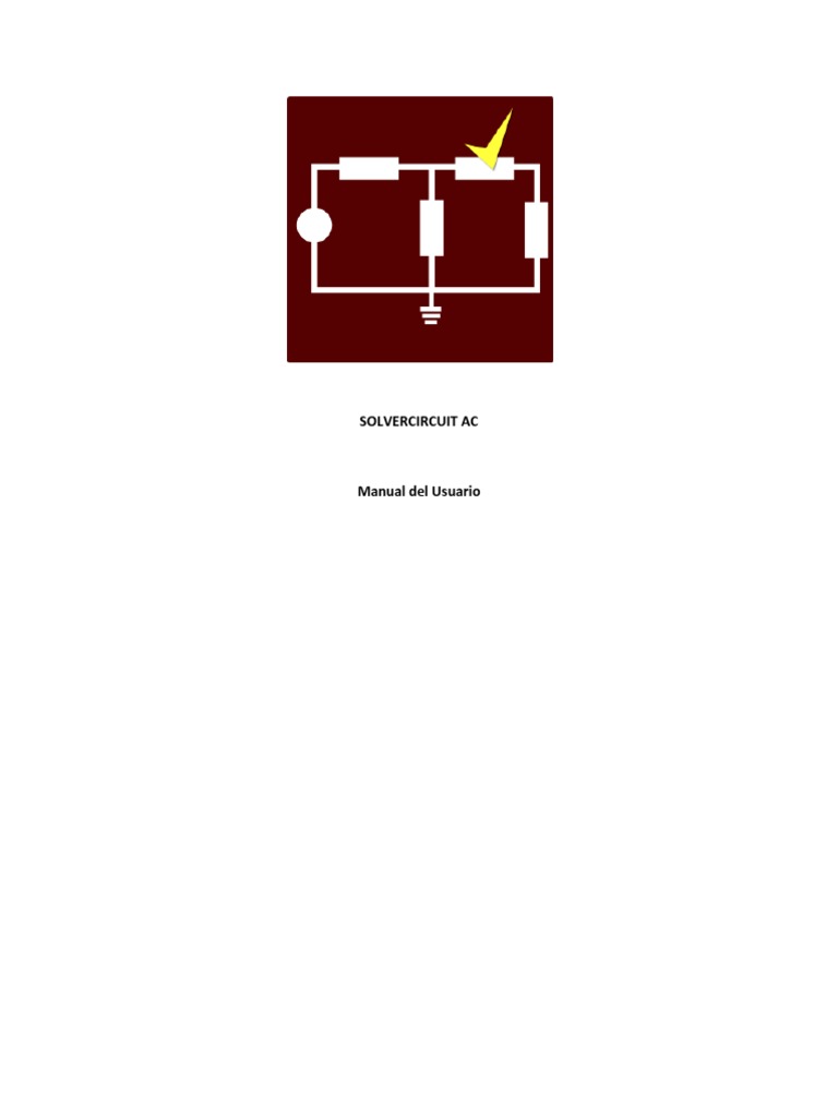 Solve Circuit Tutorial | PDF | Impedancia eléctrica | Ecuaciones