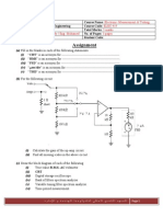 Assignment: Electronic Measurement & Testing ELEC 419 5 Marks Dr. Alaa Hamdy / Eng. Mohamed 3 Pages