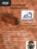 NOÇÕES+DE+CRIMINALÍSTICA