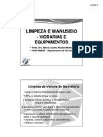 Limpeza e Manuseio