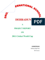 Dehradun: 2011 Cricket World Cup