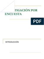 Investigación Por Encuesta