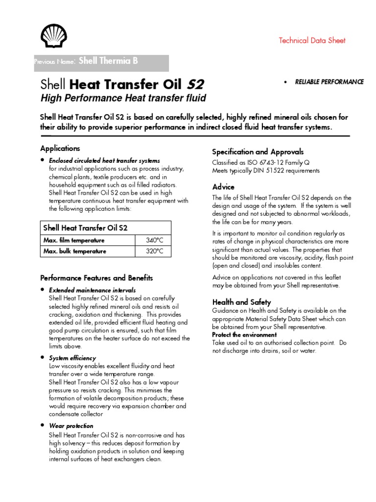 Heat Transfer Oil PDF