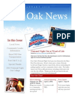 2013 January Post Oak News