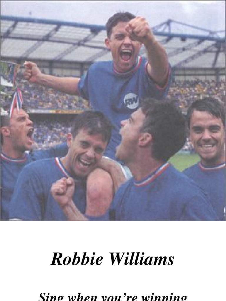 BOOK - Robbie Williams - Sing When Youre Winning PDF | PDF