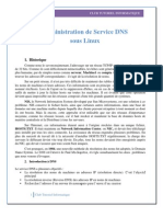 Administration de Service DNS Sous Linux