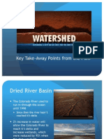 Watershed: Key Points From The Film