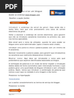Blogger - Como Criar Um Blogue