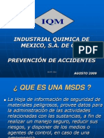 Curso Prevencion de Accidentes