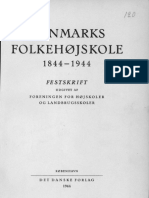 Danmarks Folkholjskole A Dán Népfőiskolák Története - Dán Nyelven