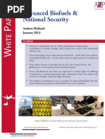 Download Advanced Biofuels and National Security by The American Security Project SN122222293 doc pdf