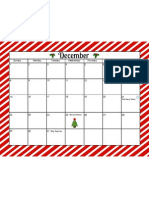 December Free Printable Calendar