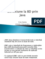 Conexiune La BD Prin Java