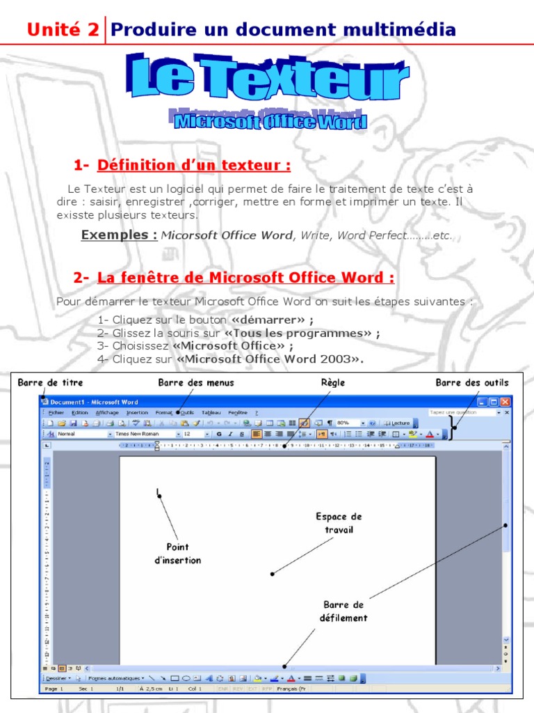 TÉLÉCHARGER BORDURE ET TRAME POUR WORD 2003