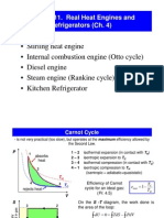 Real Heat Engines and Refrigerators