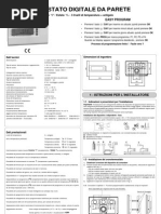 Manuale Istruzioni Cronotermostato Perry DECRNN005