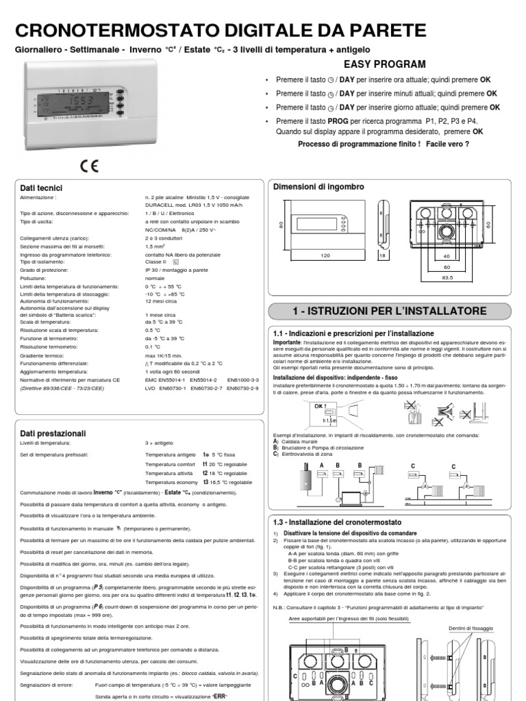 cronotermostato