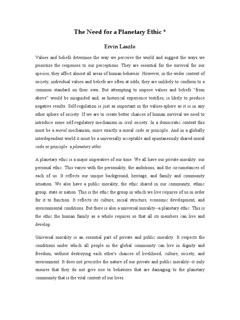 Planetary Ethics | PDF | Meat | Car