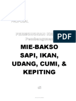 Download proposal bisnis bakso by Dekastop Yakin SN122305471 doc pdf
